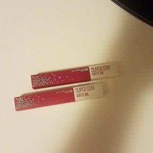 New Maybelline Matte Ink Birthday Edition 410 Party Goer & 390 Life of the Party
